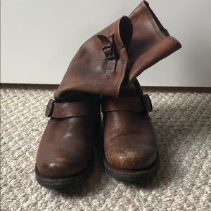Frye boots, Veronica short distressed 7.5B